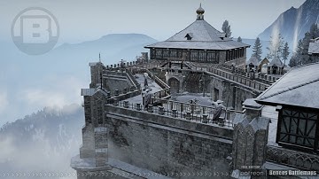 Krezk Abbey of St. Markovia Garden Skill Rock Scenery Demo | Curse of Strahd | Beneos Animated Maps