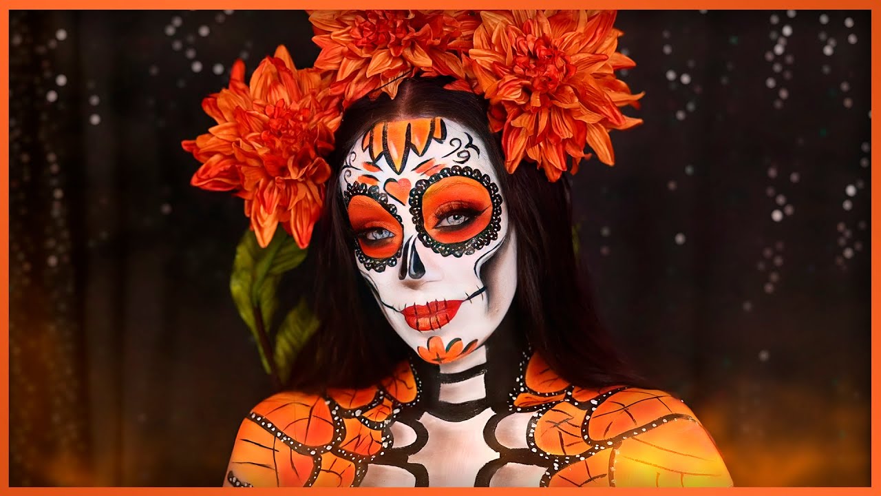 CATRINA MARIPOSA MONARCA | DÍA DE LOS MUERTOS - YouTube