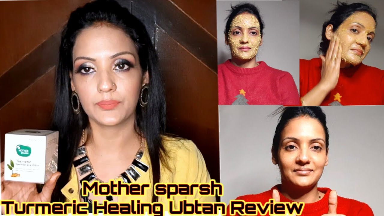 Mother sparsh Turmeric Healing Ubtan honest review # Not sponsored  brighting Ubtan review  Face