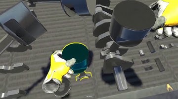 Engine Assembly Training VR Project