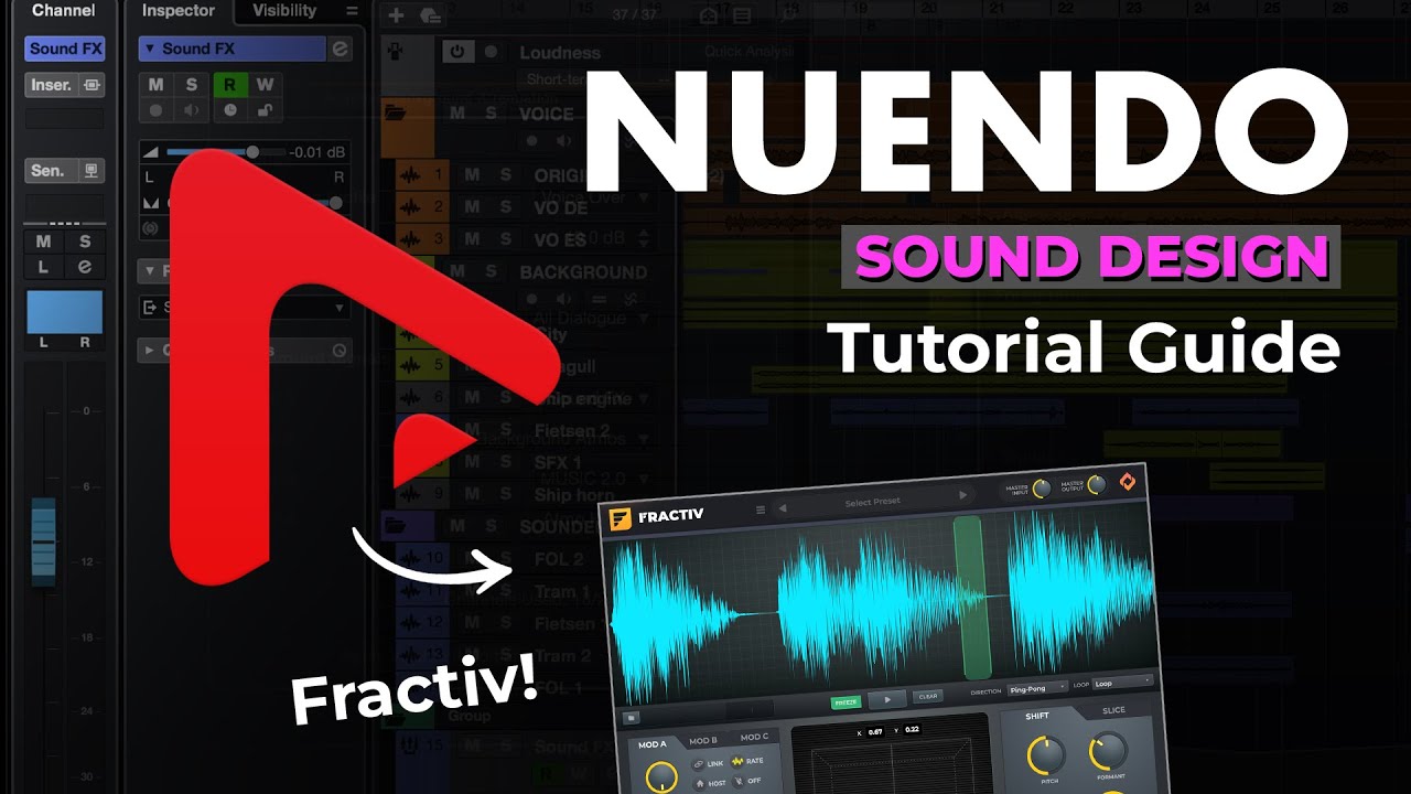 Nuendo & Fractiv: Beginner’s Guide to Granular Sampling