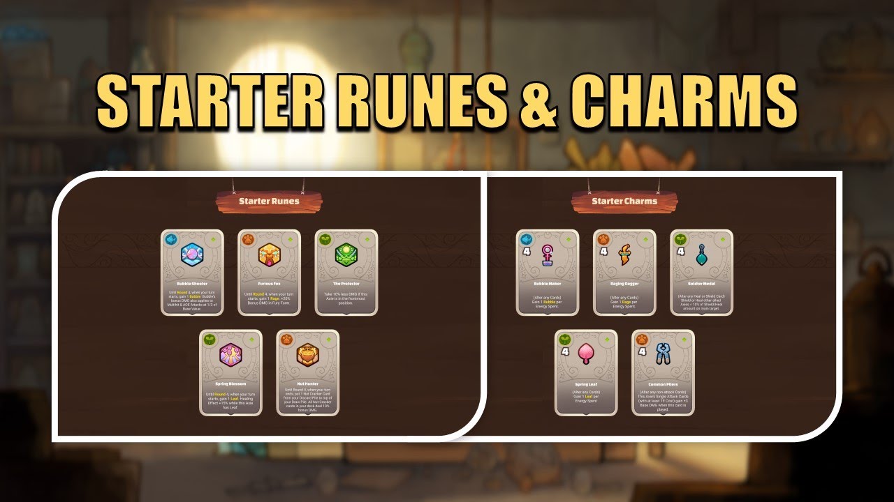 Starter Runes & Charms Pwede Suotin ng NFT Axies | Axie Origin - YouTube