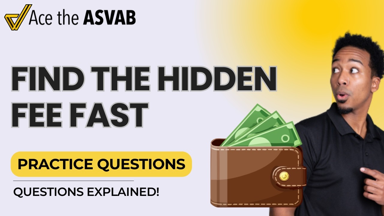 ASVAB Practice — Solving Equations Word Problems | Arithmetic Reasoning ...