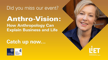 Leadership in Extraordinary Times S4E3: Anthro-Vision: How Anthropology Can Explain Business & Life