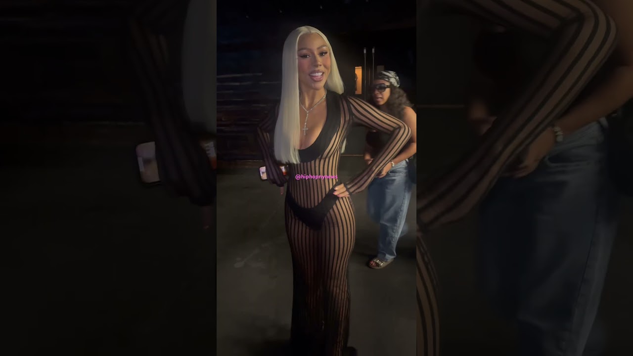 @mariahthescientistofficial attends @laquan_smith NYFW #mariahthescientist #rnb #fashion