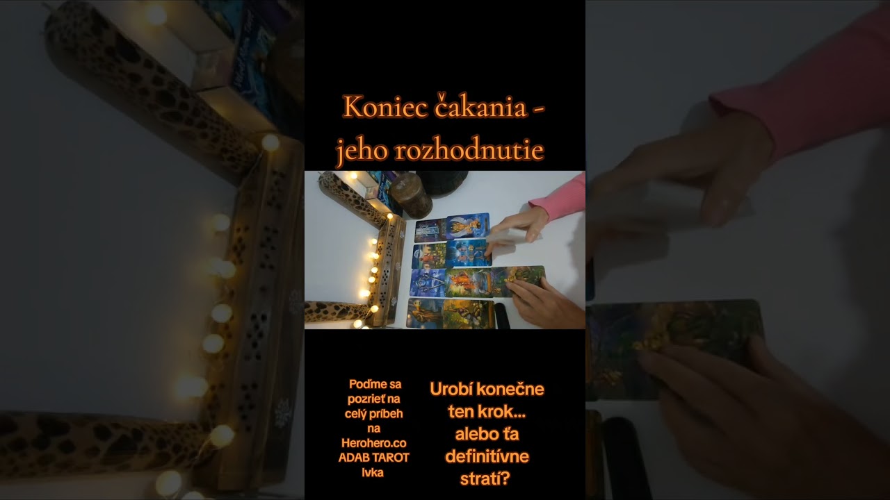 KONIEC ČAKANIA… Urobí konečne krok? Jeho rozhodnutie po dlhom tichu