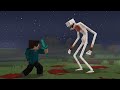 Skinny walker attack my world minecraft || My Fight With skinny walker minecraft 