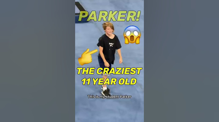 The Craziest 11 Year Old In The World! 😱 My Student Parker Zebell