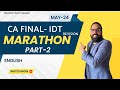 Ca final idt revisionary for may 24  english  idt revisionpart 2ca ramesh soni