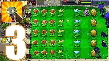 Plants vs Zombies Gameplay Walkthrough Part 3 (iOS, Android)