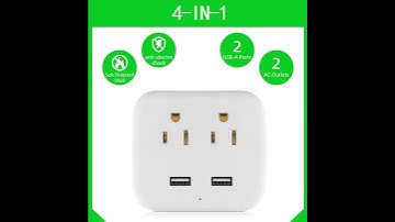 4-IN-1 Smart socket ​adapter#smarthome