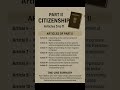 CITIZENSHIP LAWS👨‍⚖️⚖️#constitution #polity #upsc #ssc #rrb #govtjobs
