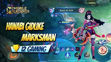 Hanabi Godlike Marksman MLBB Power #hanabi #marksman #mlbb #i2gaming