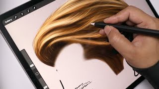How To Paint Hair Procreate Herunterladen