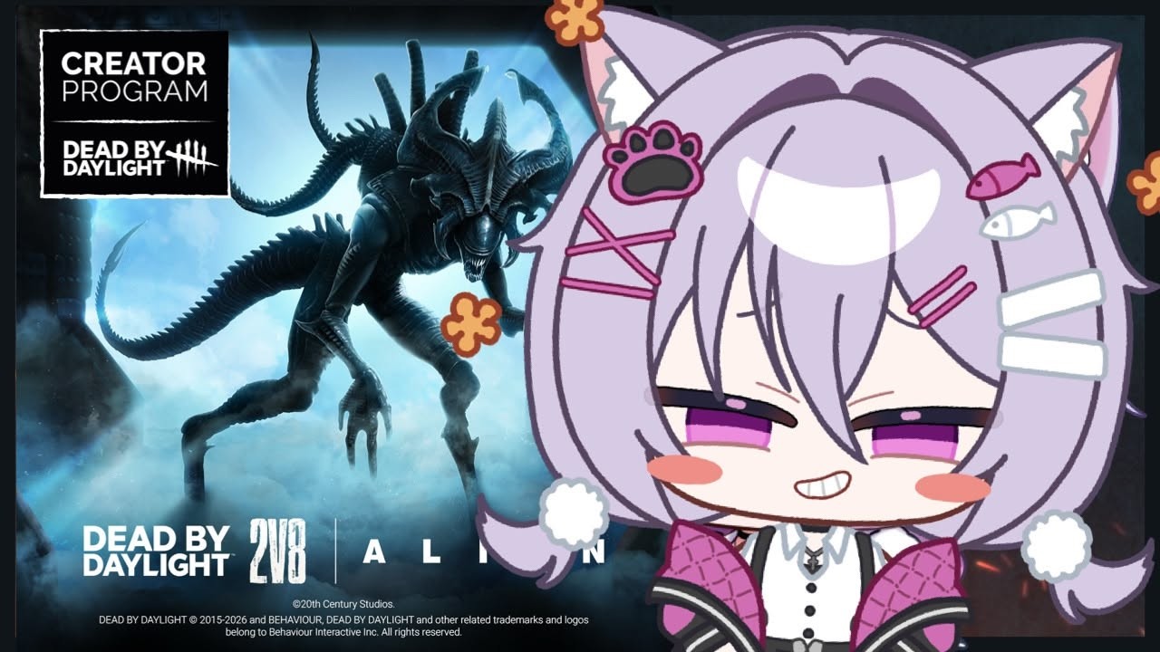 【#DBD配信】参加型🎀最初の4戦だけ2v8のキラーします!DbD公認クリエイター🎀関西弁ねこ耳Vtuber【#dbd 】 #207