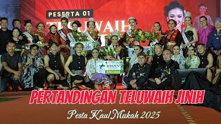 Pertandingan Teluwaih Jinih Part 2 || Pesta Kaul Mukah 2025