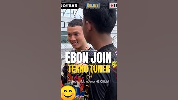 Momen pertama kali Ebon join Tekno Tuner 😊 #ebon #teknotuner #racing #fyp #shorts #balapmotor #drag