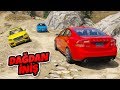 Volvo Ailesi Arabalar Dağdan İniş Parkurunda - GTA 5