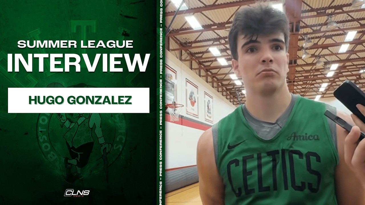 Hugo Gonzalez: Jaylen Brown is a CELTICS LEGEND | Summer League Interview