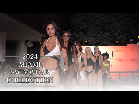2024 MIAMI SWIMWEAR COLLECTION ✨｜4K｜#LINGERIEㅣMiami Swim Week® -The Shows