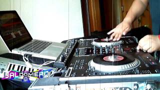 MIX  REGGAETON & DEMBOW MEGAMIX  SERATO ITCH NS7 FX NUMARK DJ BALDOMERO 2012 LA MEGAMEZCLA