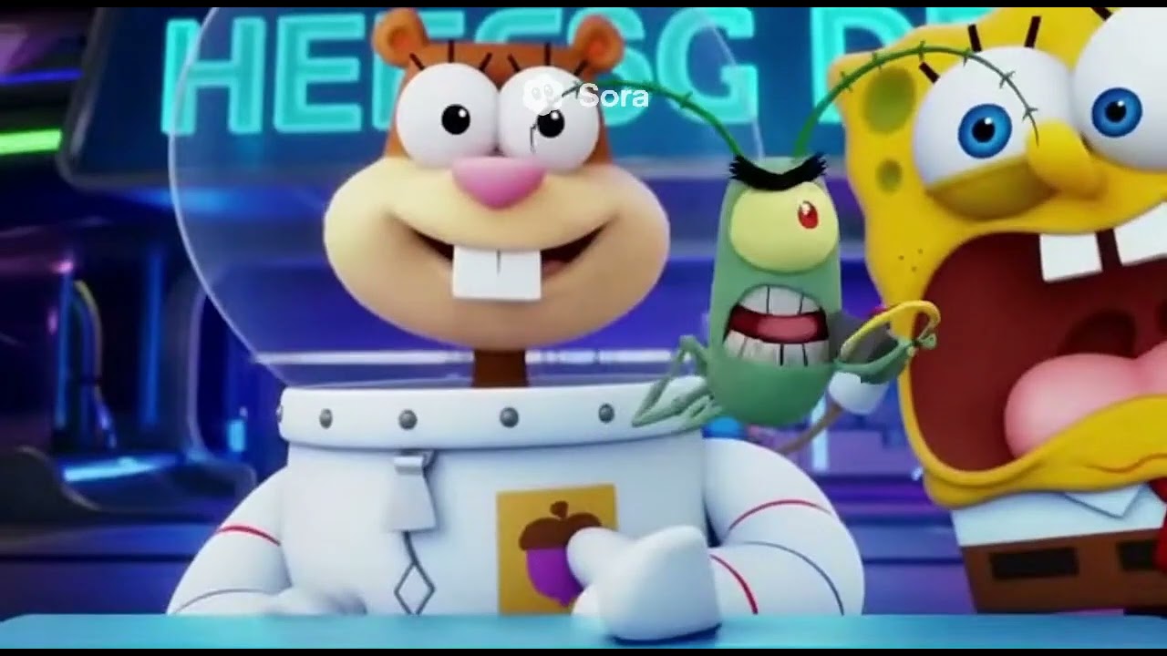 Sandy's New Company! (Sora 2 Clip)