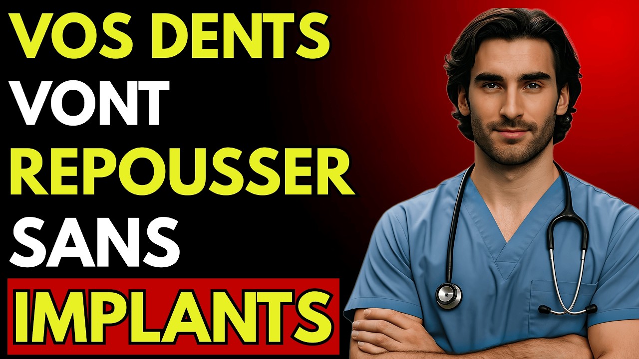 Vos DENTS peuvent REPOUSSER sans implants (les scientifiques japonais viennent de le prouver)