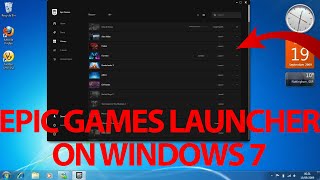 *JUNE 2022* HOW to install EPIC GAMES LAUNCHER on WINDOWS 7 & LOWER | Tutorial screenshot 3