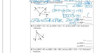 Geo angle addition notes part 1 video