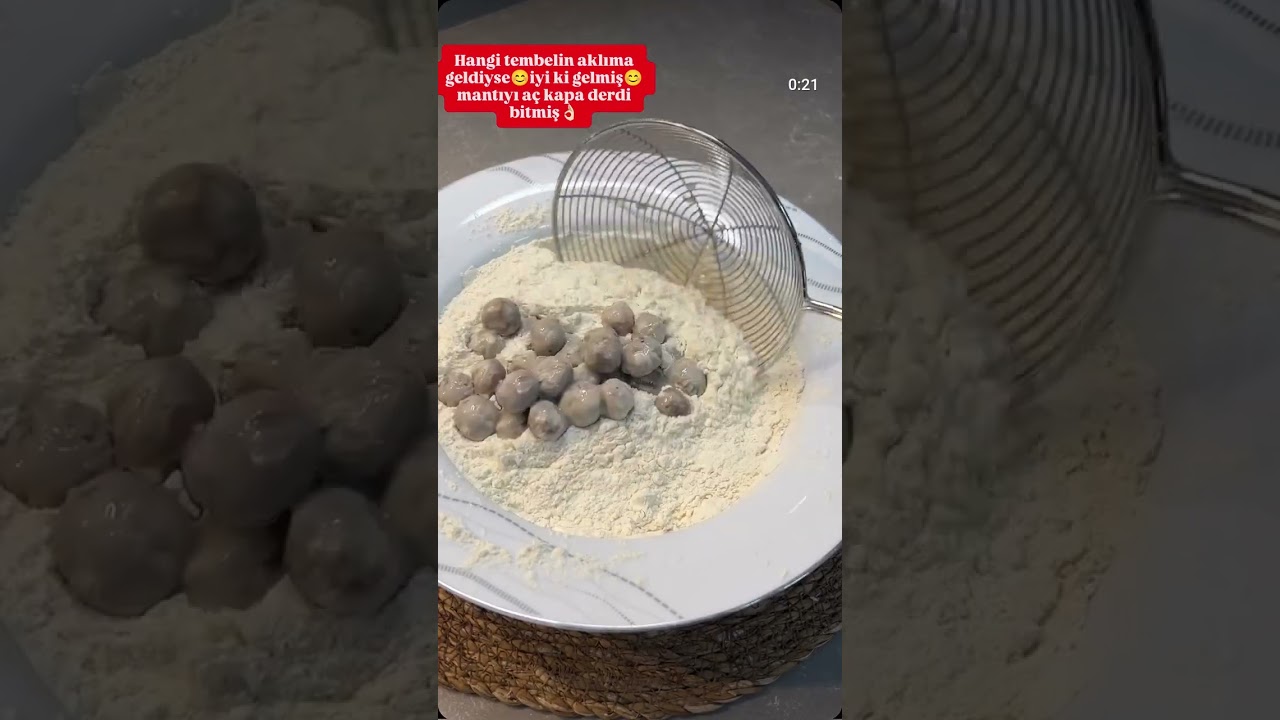 En pratik mantı, kolayca olsun adı