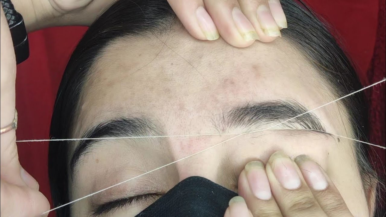 Eyebrow Threading Tutorial | Eyebrow Shaping - YouTube