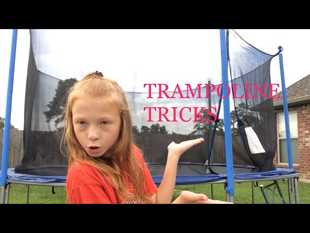 ~💚TRAMPOLINE TRICKS💚~💚NOT ASMR💚~