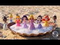 Disney Princess Doll Makeover ~ DIY Miniature Ideas for Barbie Wig, Dress, Faceup, andMore! DI