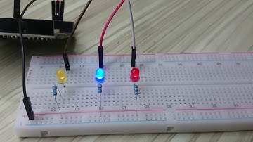 Arduino Lesson3_2 三顆LED輪流呼吸亮燈