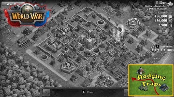 DomiNations War Attack 5* vs Dan | L203 | Polish Warlords | 100% Trap Dodge :) | 2017.07.18