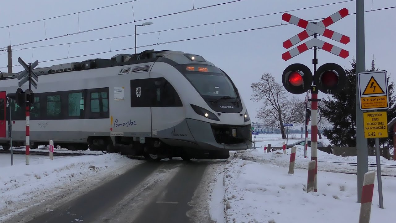 Przejazd kolejowy Oleśno | Railroad Crossing in Poland