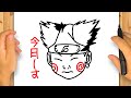 Como Desenhar o Chouji Akimichi de Naruto | Passo a Passo Simples e Fácil
