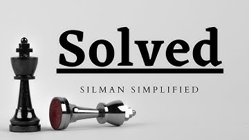 SOLVED - Silman Simplfied