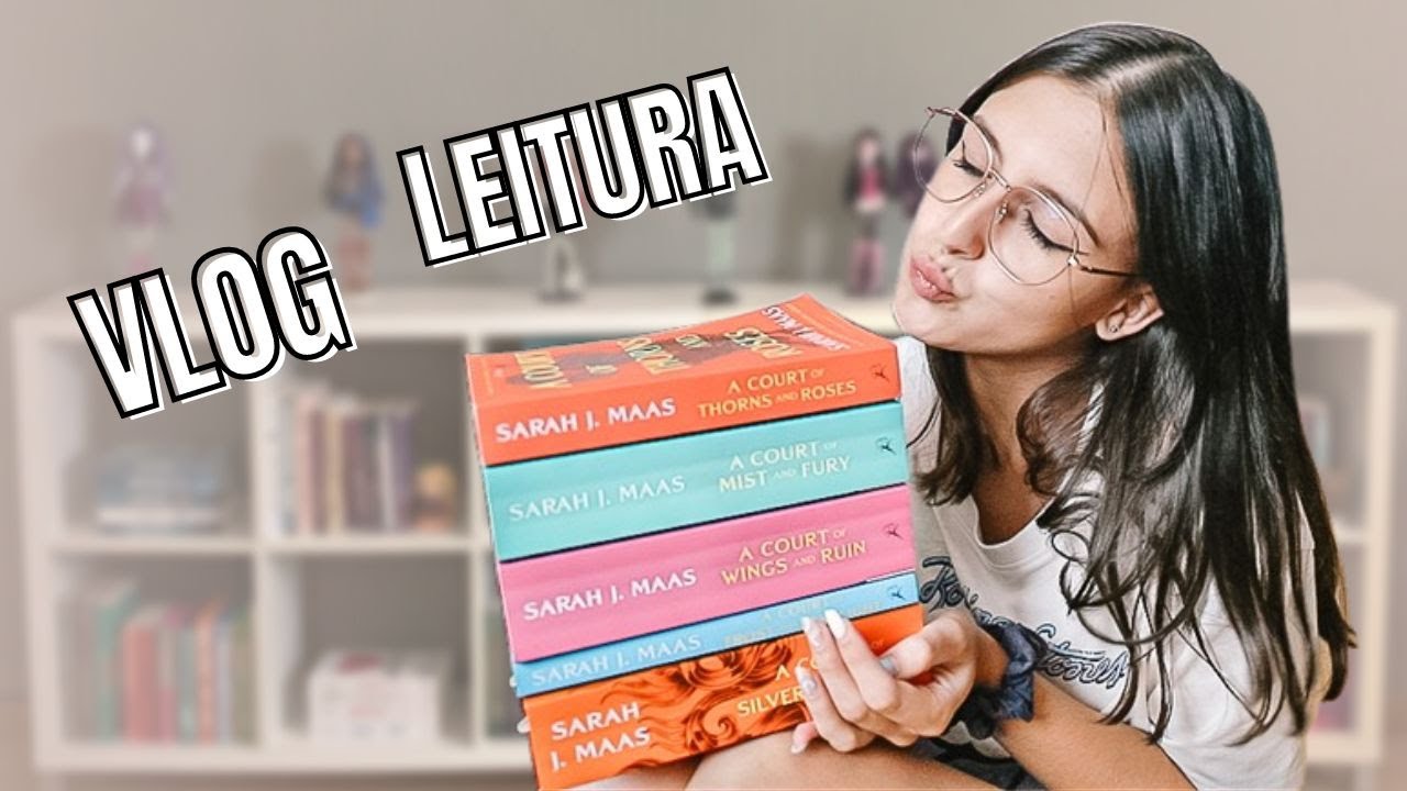 Li a saga toda de ACOTAR 🧝| Vlog Leitura 📚