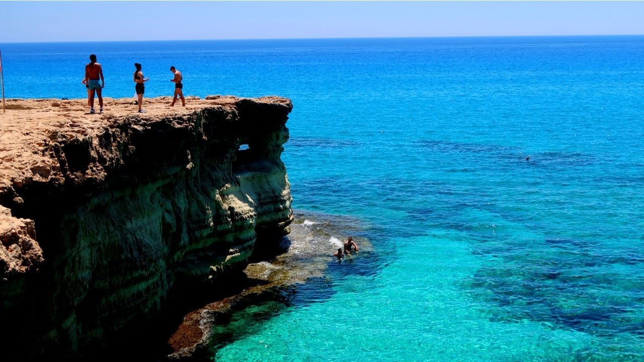 CLIFF JUMPING AT CAVO GRECO AYIA NAPA YouTube