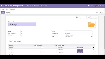 Documents Management Odoo App