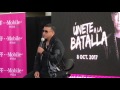Daddy Yankee en la conferencia de prensa en PR - 2 de agosto