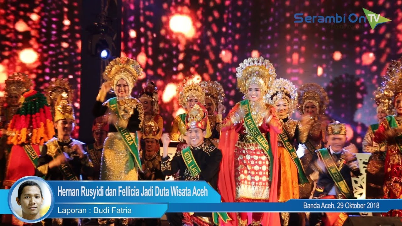 perjalanan ke langkawi Hernan Rusyidi dan Fellicia Jadi Duta Wisata Aceh