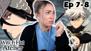 THE POLICE ARE HERE!! FIRST TIME REACTION to Witch Hat Atelier Episode 7-8