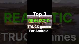 best realistic truck game for android