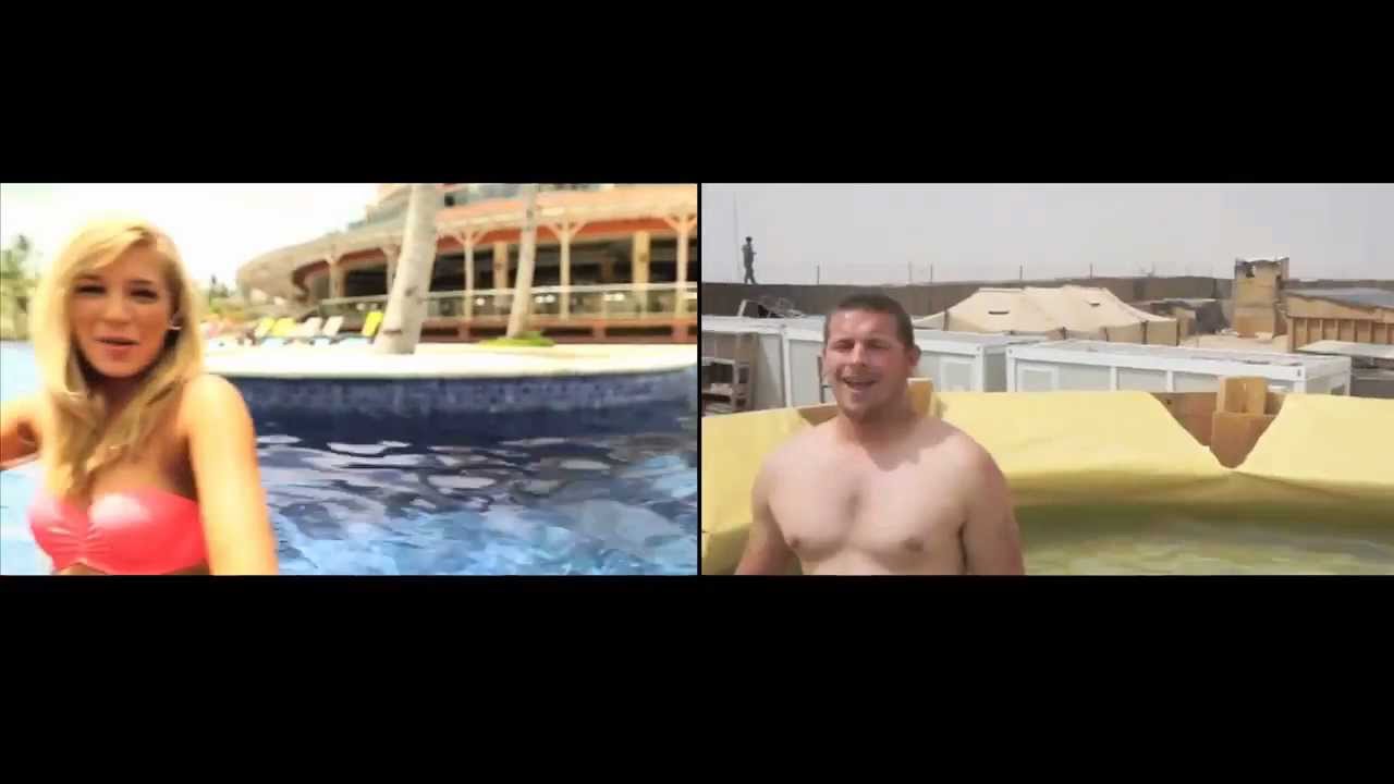 Dolphins Cheerleaders Military "Call Me"