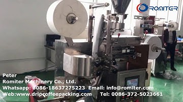 Automatic Filter Bag Tea Bag Packing Machine with String and Tag