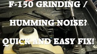 F150 Grinding / Humming Noise SOLVED! Easy fix to replace the IWE solenoid and check valve