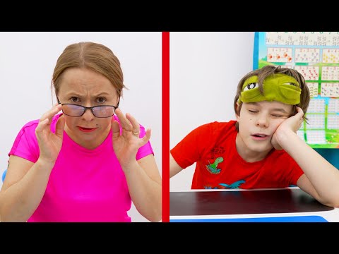 Anabella Helps Bogdan Get Ready for School! 🧠✅📘 Let’s Get Organized!