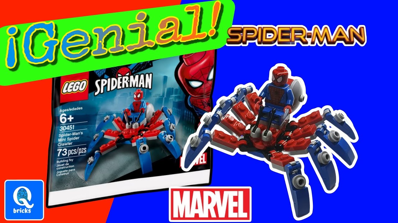 LEGO 30451 Tractor mini araña de Spider-Man #spiderman #lego # ...